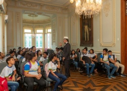 Ação promove visitas guiadas à sede da ACP para alunos e professores da rede pública do Recife